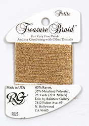 Petite Treasure Braid Old Gold - Rainbow Gallery