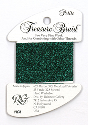 Petite Treasure Braid Emerald - Rainbow Gallery