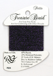 Petite Treasure Braid Deep Purple - Rainbow Gallery