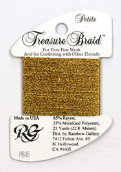 Petite Treasure Braid Lite Antique Gold - Rainbow Gallery