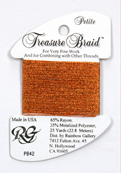 Petite Treasure Braid Autumn Orange - Rainbow Gallery