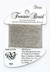 Petite Treasure Braid Antique Silver - Rainbow Gallery