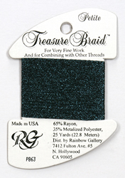 Petite Treasure Braid Deep Midnight Blue - Rainbow Gallery