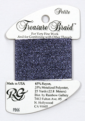 Petite Treasure Braid Amethyst - Rainbow Gallery