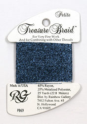 Petite Treasure Braid Sapphire - Rainbow Gallery