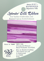 Splendor Silk Ribbon Antique Violet - Rainbow Gallery