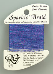 Sparkle Braid Iris - Rainbow Gallery