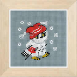 Cross stitch kit Snow - RIOLIS