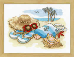 Cross stitch kit Holiday by the Sea - RIOLIS