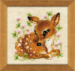 Cross stitch kit Little Deer - RIOLIS