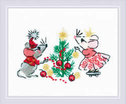 Cross stitch kit Waiting for a Holiday - RIOLIS