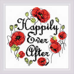 Cross stitch kit Happily Ever After - RIOLIS