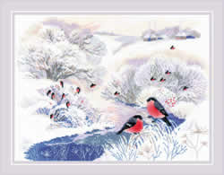 Cross stitch kit Winter River - RIOLIS