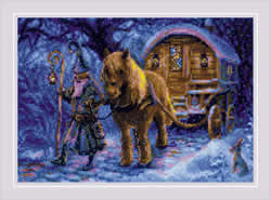 Cross stitch kit Travelling Sorcerer - RIOLIS