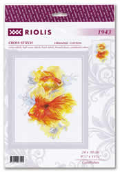 Cross stitch kit Goldfishes - RIOLIS