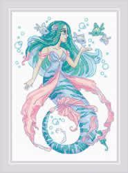 Borduurpakket Little Mermaid Rosalina - RIOLIS