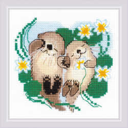 Cross stitch kit Ma cherie! - RIOLIS