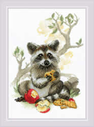 Cross stitch kit Fluffy Sweet Tooth - RIOLIS