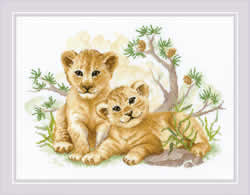 Cross stitch kit Savannah Children - RIOLIS