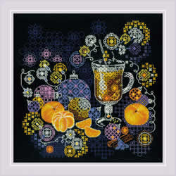 Cross stitch kit Orange Mood - RIOLIS