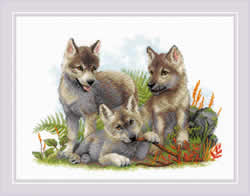 Cross stitch kit Sons of the Forest - RIOLIS