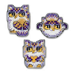 Cross stitch kit Owlets - RIOLIS