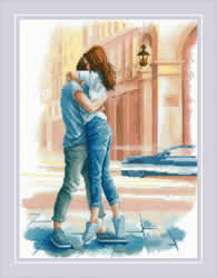 Cross stitch kit Love Story - Passion - RIOLIS