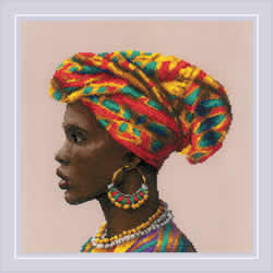 Borduurpakket Amazing Women - Africa - RIOLIS