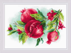 Cross stitch kit Juicy Pomegranate - RIOLIS