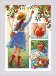 Cross stitch kit Apple Day - RIOLIS