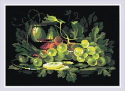 Diamond Mosaic Still Life with Lemon - RIOLIS