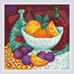 Diamond Mosaic Oranges - RIOLIS