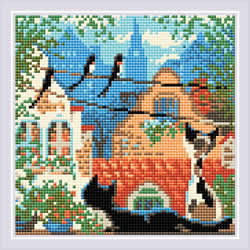 Diamond Mosaic City & Cats Summer - RIOLIS