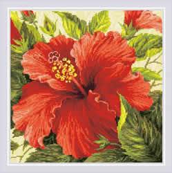 Diamond Mosaic Hibiscus - RIOLIS