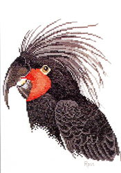 Cross Stitch Chart Palm Cockatoo - Ross Originals