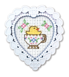 Cross Stitch Kit Framed Art Chickabiddy - RTO