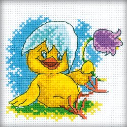 Cross Stitch Kit Easter Chicken - RTO