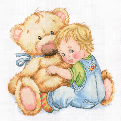 Cross stitch kit Beloved Teddy - RTO