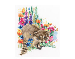 Cross stitch kit One who Loves Flowers - RTO