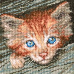 Cross stitch kit Fluffy observer - RTO