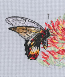 Cross stitch kit Nectar for Butterfly - RTO