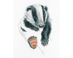 Cross stitch kit In Palms - Badger - RTO