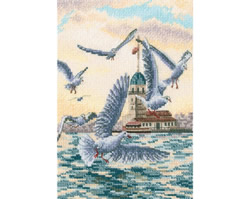 Cross stitch kit With the Flavor of Salt, Wind and Sun - RTO