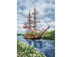 Cross stitch kit With the Flavor of Salt, Wind and Sun - RTO