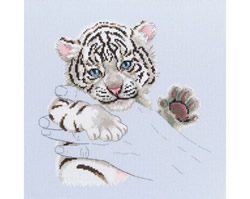 Borduurpakket Warmth in Palms - Little Tiger - RTO