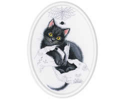 Cross stitch kit Cat magic - RTO