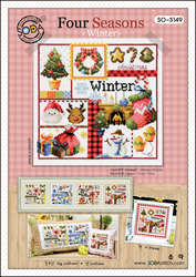 Cross stitch chart Four Seasons - Winter - Soda Stitch