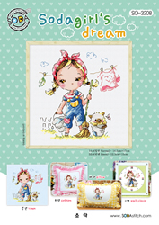 Cross Stitch Chart Sodagirl's Dream - Soda Stitch