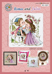 Cross stitch chart Romeo and Juliet - Soda Stitch