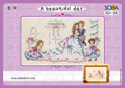 Cross Stitch Chart A beautiful day - Soda Stitch